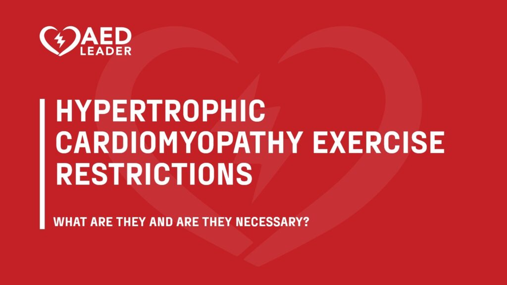 Hypertrophic Cardiomyopathy Exercise Restrictions