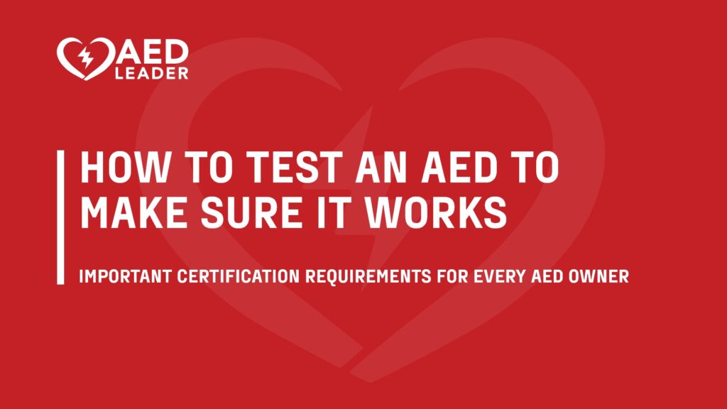 How to Test AED Device
